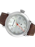 Messerschmitt Fliegeruhr Watch with Sunburst Silver Dial #ME-163-SIL