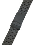 Vollmer Black PVD Bracelet with Deployant Clasp #03382H0 (22mm)