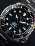 Orient Neptune Dive Watch with Power Reserve and AR Sapphire Crystal #RA-EL0003B00A