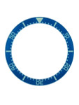 Blue Sapphire Luminous Bezel Insert for Squale 1521 Dive Watches #C20