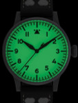 Laco Venedig Pilot watch, Swiss Automatic, Type-A Luminous Dial #861894