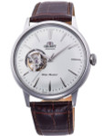 Orient Open-Heart Automatic Dress Watch with White Dial #RA-AG0002S10A