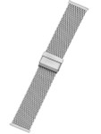 Vollmer Polished Mesh Bracelet with Easy Adjust Push Buckle #13080H4 (20mm)