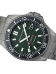 Spinnaker Tesei Titanium Automatic 200 Meter Dive Watch With Green Dial SP-5084-33