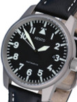 Aristo 5H68TI Titanium Case Swiss Automatic Movement Aviator Watch