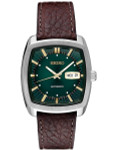 Seiko Recraft Series Automatic Watch with Stainless Steel Case, and Leather Strap #SNKP27