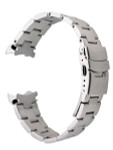 Islander 20mm Brushed Solid-Link Watch Bracelet for SKX013 and Islander 38mm Dive Watches Curved End #BRAC-07