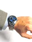 Orient Blue XL Automatic Dive Watch on a Bracelet #CEM75002D