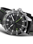 Damasko 42mm Chronograph, Green, with 60-Minute Stopwatch Function #DC82