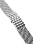 STAIB Satin Finish Mesh Bracelet #STEEL-2792-1340PBL-S (Straight End, 22mm)