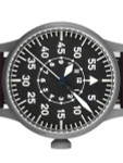 Laco Dortmund Type B Dial Swiss Mechanical Pilot Watch with Domed Sapphire Crystal #861751