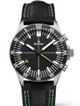 Damasko 42mm Chronograph, Green, with 60-Minute Stopwatch Function #DC80