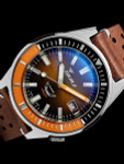 Squale Matic 600 meter Professional Swiss Automatic Dive watch with 44mm Polished Case #Matic-Choc-Pol