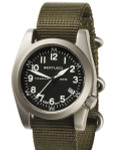 Bertucci  A-11T Americana Titanium Watch with Olive Nylon Strap #13331