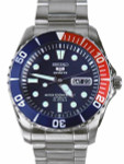 Seiko 42mm Sports 5, 23-Jewel Automatic Watch with Day and Date Window #SNZF15K1