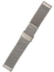 STAIB Polished Finish Milanaise Mesh Bracelet #ST-ST-2906-20811SBL (Straight End, 20mm)