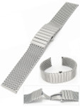 STAIB Polished Mesh Bracelet #STEEL-2792-1192PBL-P (Straight End, 20mm)
