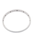 White Chapter Ring for Seiko SKX007, SKX009, SKX011 Watches #R09