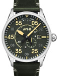 AVI-8 Spitfire Type 300 Edition, 21-Jewel Automatic Pilot Watch, AR Sapphire Crystal #AV-4073-22