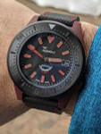 Squale 600 Meter Swiss Made Automatic Dive Watch with 42mm Carbon Fiber Case  #T183R