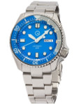 Islander Automatic Dive Watch with Solid-Link Bracelet, AR Sapphire Crystal, and Luminous Sapphire Bezel Insert #ISL-09
