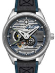 AVI-8 Admiral Blue Steel, 21-Jewel Automatic Pilot Watch, AR Sapphire Crystal #AV-4074-01