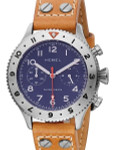 HEMEL 24 Meca-Quartz Chronograph Watch with GMT Bezel and Sapphire Crystal #HF4NA