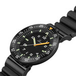 Laco Squad Atacama-2 Tactical Dive Watch with Black PVD Case and Sapphire Crystal #861632-2