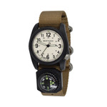 Bertucci DX3 Field Watch with Stone Dial and Compass #11104