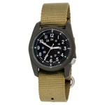 Bertucci retro-inspired Retroform field watch with a USA movement, 5 year battery and G-Type nylon band #11601