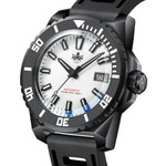 PHOIBOS Leviathan 500-Meter Automatic Dive Watch with Black DLC Case, AR Sapphire Crystal #PY032D