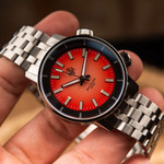 NTH Antilles  200-Meter Hi-Beat Automatic Dive Watch with a DD AR Sapphire Crystal #WW-NTH-TNRN