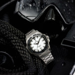 Formex REEF Swiss Automatic Chronometer Dive Watch with Brilliant White Dial #2200-1-6312-100