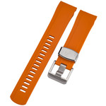 Islander 22mm Orange Rubber Dive Strap for Seiko SKX007,009 and 43mm Islander Divers #BRAC-23