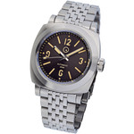 Islander Black Sandwich Dial Automatic Dive Watch with AR Sapphire Crystal, and Pilot Bezel #ISL-80