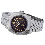 Islander Black Sandwich Dial Automatic Dive Watch with AR Sapphire Crystal, and Pilot Bezel #ISL-80