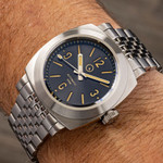 Islander Black Sandwich Dial Automatic Dive Watch with AR Sapphire Crystal, and Pilot Bezel #ISL-80