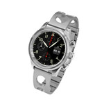 Aristo Chronograph with Swiss Automatic Movement and Rally Bracelet #7H137RS tilt