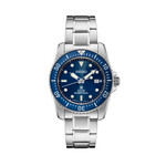 Seiko 38mm Prospex Blue Dial Solar Dive Watch #SNE585