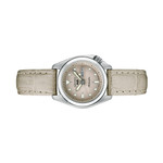 Seiko 5 Sports Automatic Watch with Tan Dial and 28mm Case #SRE005 Side