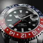 Davosa Swiss Made Ternos Ceramic GMT Automatic with Pepsi Bezel and Pentalink Bracelet #16159006 Lifestyle