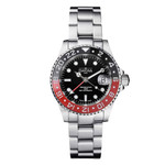 Davosa Swiss Made Ternos Ceramic GMT Automatic with Coke Bezel and Trialink Bracelet #16159090 Zoom