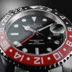 Davosa Swiss Made Ternos Ceramic GMT Automatic with Coke Bezel and Trialink Bracelet #16159090 Lifestyle