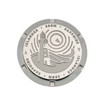 Embossed Caseback for Islander 38mm Dive Watches #BK-03