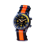 Lum-Tec 42mm Solar Powered Military Watch with Double Dome Sapphire Crystal #Vortex-D3