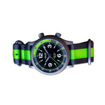 Lum-Tec 42mm Solar Powered Military Watch with Double Dome Sapphire Crystal #Vortex-D5 side