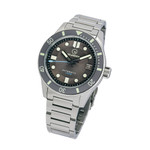 Islander Bayport 40mm Automatic Dive Watch with Grey Dial #ISL-123 tilt