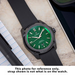 Formex Essence Leggera COSC Automatic Carbon Case Watch with Mamba Green Dial #0330.4.6300.833 Lifestyle