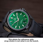 Formex Essence Leggera COSC Automatic Carbon Case Watch with Mamba Green Dial #0330.4.6300.833 Lifestyle