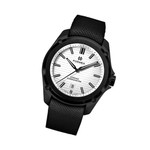 Formex Essence Leggera COSC Automatic Carbon Case Watch with Arctic White Dial #0330.4.6311.811 tilt